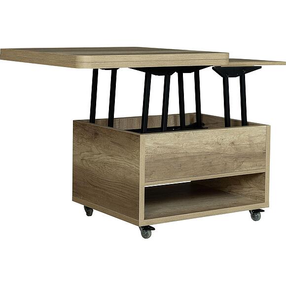 Стол журнальный «Плато» П3.403.0.22(П403.02-2), Материал: ЛДСП, Цвет: Дуб Каньон (Stol_zhyrnalnii_P403-02-2_dyb_kanion-2.jpg) Стол журнальный «Плато» П3.403.0.22(П403.02-2), Материал: ЛДСП, Цвет: Дуб Каньон