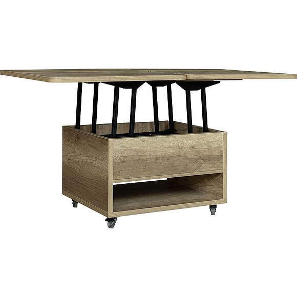 Стол журнальный «Плато» П3.403.0.22(П403.02-2), Материал: ЛДСП, Цвет: Дуб Каньон (Stol_zhyrnalnii_P403-02-2_dyb_kanion-3.jpg) Стол журнальный «Плато» П3.403.0.22(П403.02-2), Материал: ЛДСП, Цвет: Дуб Каньон