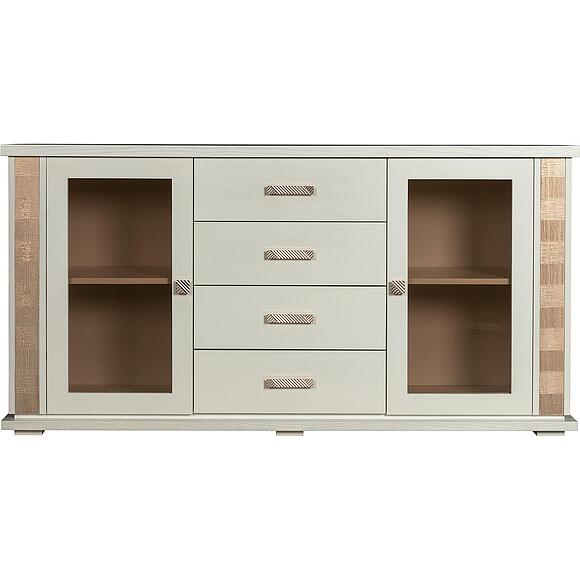 ტუმბო კომბინირებული «ტუნისი» პ6.343.0.03 343.03შ, ადგილი: დსპ+შპონი, ფერი: სპილოს ძვლის ფერი ოქროსფერი ორნამენტებით