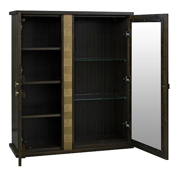 კომბინირებული ჩამოსაკიდი კარადა «ტუნისი» პ6.343.0.28 (პ343.28შ), ადგილი: დსპ+შპონი, ფერი: ვენგე+ოქრო