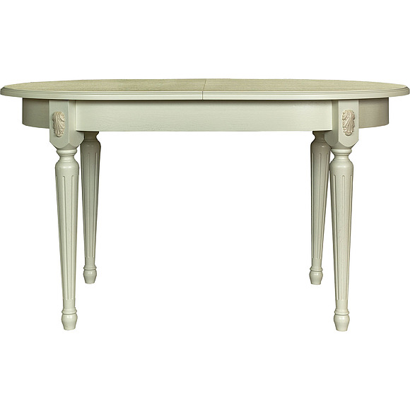 Стол «Милана 10» П4.265.0.24(313.02), Материал: Массив (дуб), Цвет: Слоновая кость