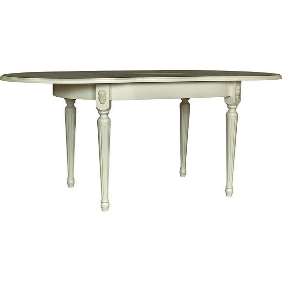 Стол «Милана 10» П4.265.0.24(313.02), Материал: Массив (дуб), Цвет: Слоновая кость