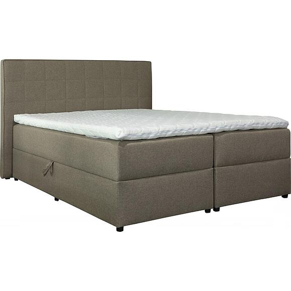 საწოლი «ალიასკა-2», ტყავის ჯგუფი: 18 ჯგუფი, საძილე ადგილი: 2000x1800 мм, ზომა: 2100x2000x1230 мм