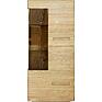 Case cabinet "Hedmarkr" BM2.761.0.78-01, Material: solid oak, Color: Natural oak