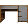 Desk «Monaco» P6.528.2.15 (П510.15-1), Material: MDF + PVC, Color: Oak Sutter + Gray Mocha