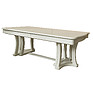 Dining table «Grand» P4.332.4.05, Material: solid oak, Color: ivory, Dimension: 2200(2700/3200/3700/4200)х1200х778 мм