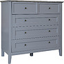 Chest of drawers «Garda» ВМ2.779.1.29, Material: Solid pine, Color: Nirvana