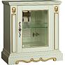 Cupboard «Milana 1a» P4.265.2.27(396.27), Material: solid oak, Color: ivory+gold