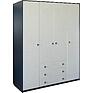 Wardrobe «Prizma New» P3.0592.1.19, Material: ldsp, Color: Night Sky + Prism