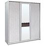 Closet 3d «Sorrento» P6.949.1.01, Material: ldsp, Color: Light Bordeaux Oak + Monastic Oak