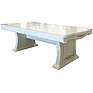 Dining table «Grand» P4.332.4.04, Material: solid oak, Color: ivory