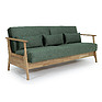 3-seater sofa «Haski» (3m), Material: textile, Onlay: 19 gr.