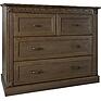 Chest of drawers «Yaroslava» BM2.881.1.31(2708), Material: solid oak, Color: Nut