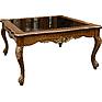 Coffee table «Alba 01» P4.485.0.06 (П497.01), Material: MDF + veneer, Color: Rosewood with gilding