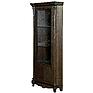 Showcase «Alezi» P1.350.0.13-01 (П350.13-01), Material: solid oak, Color: Tobacco
