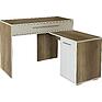 Table «Unona Light» P3.0582.0.26, Material: ldsp, Color: Oak bordeaux light+Oak canyon