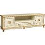 Sideboard «Alezi Lux» P1.349.0.27 (П350.27l), Material: solid oak, Color: ivory+gold