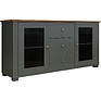Sideboard «Jio» P7.034.2.21, Material: ldsp, Color: Basalt + Oregon Cedar