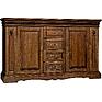Cupboard «Milana 14/1с» P4.265.0.13(265.14/1с), Material: solid oak, Color: Cherry