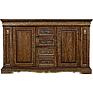 Cupboard «Milana 14/1с» P4.265.0.13(265.14/1с), Material: solid oak, Color: merry+gold