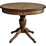Table «Verdi» P4.487.4.04 (П317.04), Material: solid oak, Color: Tobacco