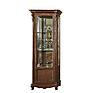Showcase «Alezi» P1.350.0.08-01 (П350.08-01), Material: ДСП+шпон, Color: Tobacco