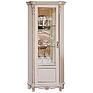 Showcase «Alezi» P1.350.0.13-01 (П350.13-01), Material: solid oak, Color: ivory+gold
