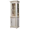 Showcase «Valensija Classic» P3.0589.0.01, Material: Solid birch, Color: Antique tempera + gold