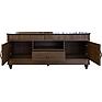 Stand TV «JustinaLux» BM2.690.0.75, Material: solid oak, Color: Nut