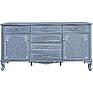 Sideboard «Florentina» BM2.851.0.34(2681), Material: MDF, lined with oak veneer, Color: blue agate