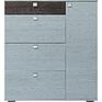 Chest of drawers «Sorrento» P6.949.1.02, Material: ldsp, Color: Light Bordeaux Oak + Monastic Oak