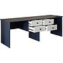 Writing desk «Prizma New» P3.0592.2.09, Material: ldsp, Color: Night Sky + Prism