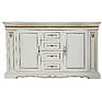 Cupboard «Milana 14/1с» P4.265.0.13(265.14/1с), Material: solid oak, Color: ivory+gold