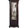 Showcase «Alezi» P1.350.0.08-01 (П350.08-01), Material: ДСП+шпон, Color: Hot chocolate