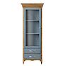 Шкаф с витриной «Кармен Прованс» П3.0581.0.06, Material: solid oak, Color: gray + rustic oak