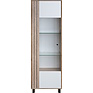 Display cabinet «Ardo» P3.598.0.01-01, Material: ldsp, Color: White - Madura Oak