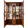 Showcase «Alezi» P1.350.0.05 (П350.05), Material: solid oak, Color: antique bronze