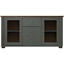 Sideboard «Jio» P7.034.2.21, Material: ldsp, Color: Basalt + Oregon Cedar