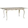 Table «Alezi» P1.350.4.06 (П353.06), Material: solid oak, Color: ivory+gold
