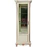 Showcase «Alezi» P1.350.0.08-01 (П350.08-01), Material: ДСП+шпон, Color: ivory+gold