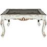Coffee table «Alba 01» P4.485.0.06 (П497.01), Material: MDF + veneer, Color: ivory+gold