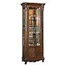 Showcase «Alezi» P1.350.0.08-01 (П350.08-01), Material: ДСП+шпон, Color: Tobacco