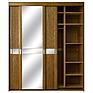 Сloset 3d "Layma 1890-01" BM661, Material: MDF + veneer, Color: Rustic oak