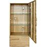 Case cabinet "Hedmark" BM2.761.0.78, Material: solid oak, Color: Natural oak