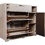 Тумба для обуви «Верес» П3.564.3.08(564.08), Material: ldsp, Color: Versailles Oak + Dark brown