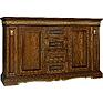 Cupboard «Milana 14/1с» P4.265.0.13(265.14/1с), Material: solid oak, Color: merry+gold