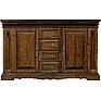 Cupboard «Milana 14/1с» P4.265.0.13(265.14/1с), Material: solid oak, Color: Cherry
